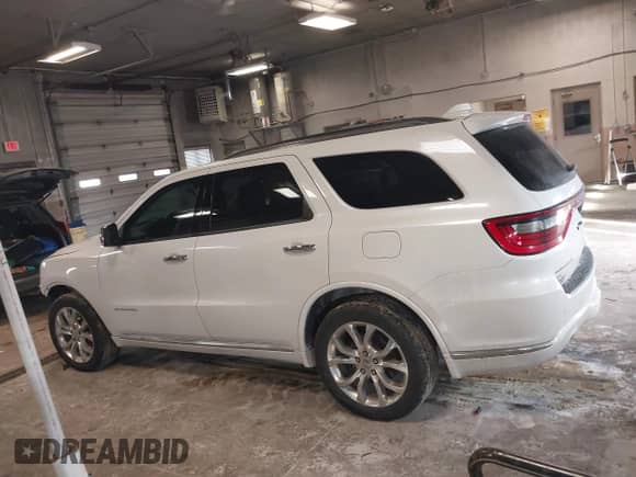 2017 Dodge Durango Citadel with VIN 1C4RDJEGXHC652853, listed as a IAAI auction lot 41631921 with 110,427 mi miles and . Bid and sale history available at DreamBid. Image 15.