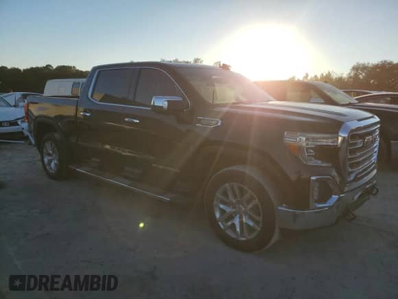 2019 GMC Sierra 1500 with VIN 1GTU8DED8KZ171915, listed as a Copart auction lot 81187484 with 83,643 mi miles and Salvage title. Bid and sale history available at DreamBid. Image 4.