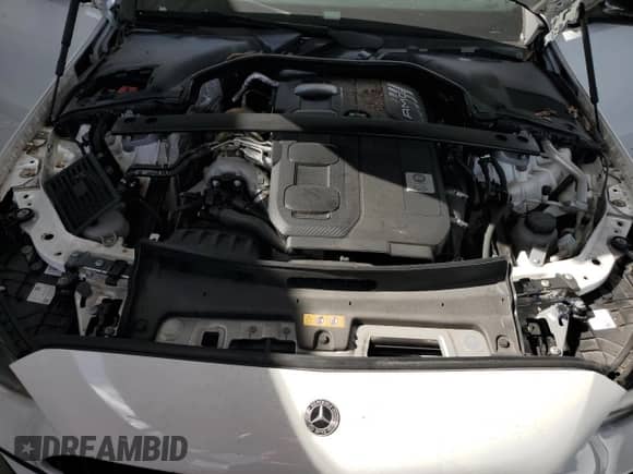 2023 Mercedes-Benz C 43 AMG with VIN W1KAF8HB7PR098740, listed as a Copart auction lot 68827055 with 9,379 mi miles and Clean title. Bid and sale history available at DreamBid. Image 11.