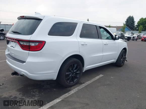 2018 Dodge Durango SXT with VIN 1C4RDJAG7JC176606, listed as a IAAI auction lot 43089991 with 90,038 mi miles and . Bid and sale history available at DreamBid. Image 4.