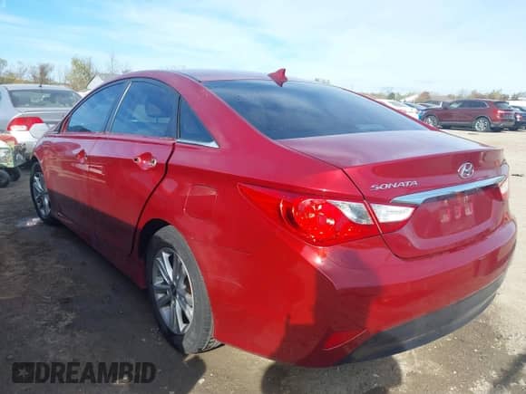 2014 Hyundai Sonata GLS z VIN 5NPEB4AC2EH825306, wystawiony jako IAAI lot #43479121 z przebiegiem 103 138 mil mil oraz . Historia ofert i sprzedaży dostępna na DreamBid. Obrazek 3.