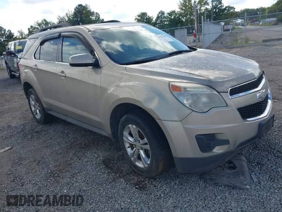 2012 Chevrolet Equinox 1LT with VIN 2GNFLEE53C6196649, listed as a IAAI auction lot 43302580 with 223,233 mi miles and . Bid and sale history available at DreamBid. Image 1.