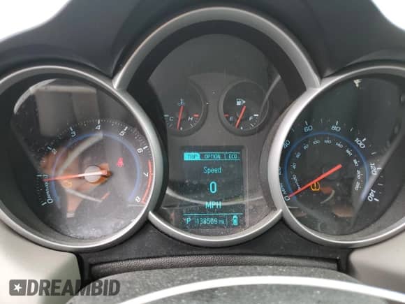 2014 Chevrolet Cruze ECO с VIN 1G1PH5SB7E7201937, выставлен на аукционе Copart как лот 81218665 с пробегом 138 509 миль миль и Списание • Salvage title. История ставок и продаж доступна на DreamBid. Изображение 9.