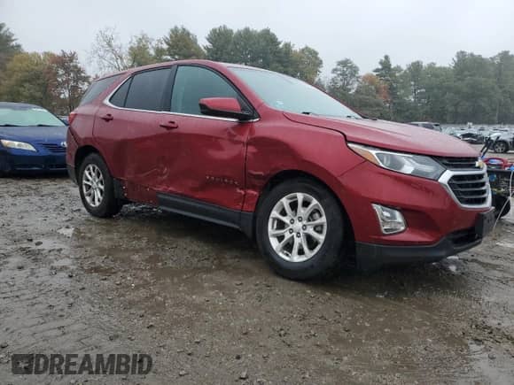 2018 Chevrolet Equinox LT with VIN 3GNAXSEVXJS572730, listed as a Copart auction lot 86117615 with 89,947 mi miles and Salvage title. Bid and sale history available at DreamBid. Image 4.