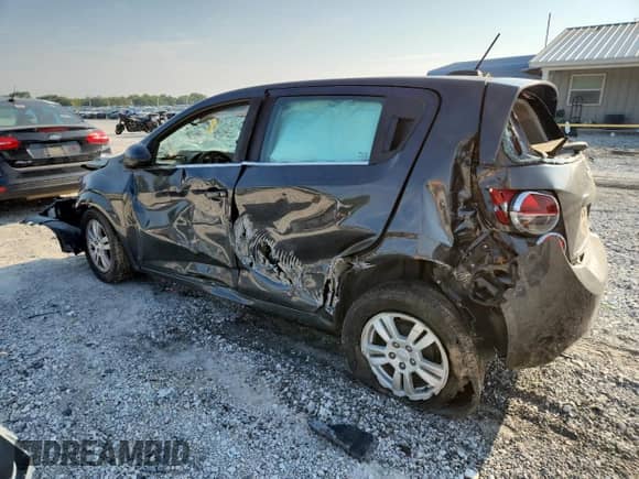 2015 Chevrolet Sonic LT с VIN 1G1JC6SH8F4122147, выставлен на аукционе Copart как лот 80383005 с пробегом Не указан миль и Списание • Salvage title. История ставок и продаж доступна на DreamBid. Изображение 2.