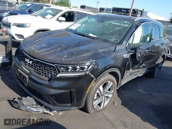 2023 Kia Sorento SX Prestige with VIN KNDRMDLG3P5149429, listed as a IAAI auction lot 42624522 with Not provided miles and . Bid and sale history available at DreamBid. Image 20.