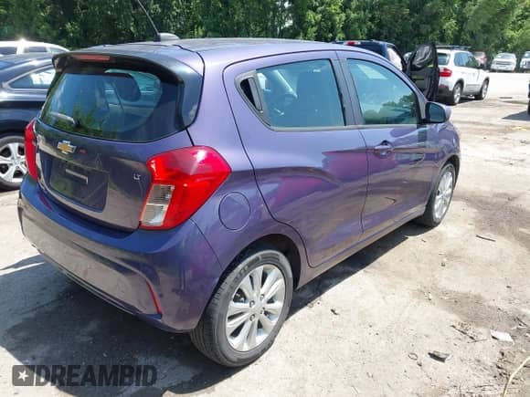 2017 Chevrolet Spark LT with VIN KL8CD6SA6HC734624, listed as a IAAI auction lot 42859414 with 101,038 mi miles and . Bid and sale history available at DreamBid. Image 4.