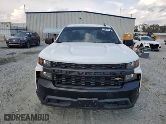 2020 Chevrolet Silverado 1500 Work Truck z VIN 1GCRWAEF2LZ261848, wystawiony jako Copart lot #70438015 z przebiegiem 77 426 mil mil oraz Szkoda całkowita • Salvage title. Historia ofert i sprzedaży dostępna na DreamBid. Obrazek 5.