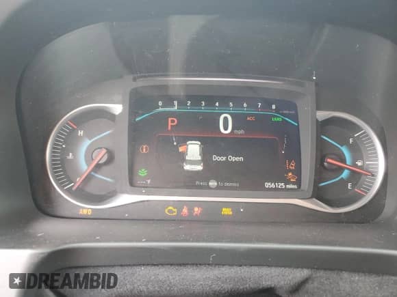 2020 Honda Pilot EX with VIN 5FNYF6H35LB060929, listed as a Copart auction lot 69142125 with 56,125 mi miles and Salvage title. Bid and sale history available at DreamBid. Image 9.