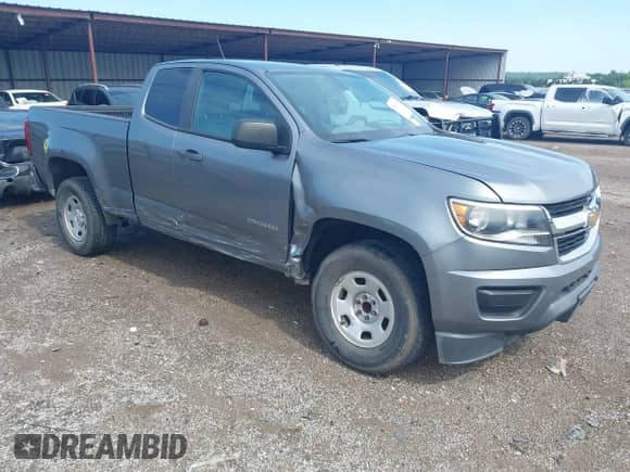 2019 Chevrolet Colorado 2WD Work Truck with VIN 1GCHSBEA9K1229736, listed as a IAAI auction lot 42541622 with 89,642 mi miles and . Bid and sale history available at DreamBid. Image 1.