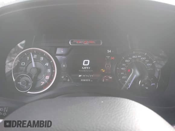 2021 Ram 1500 TRX with VIN 1C6SRFU97MN900193, listed as a IAAI auction lot 41050735 with 58,323 mi miles and . Bid and sale history available at DreamBid. Image 7.