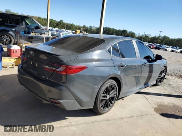 2025 Toyota Camry SE with VIN 4T1DAACK6SU595204, listed as a Copart auction lot 86877705 with Not provided miles and Clean title. Bid and sale history available at DreamBid. Image 3.