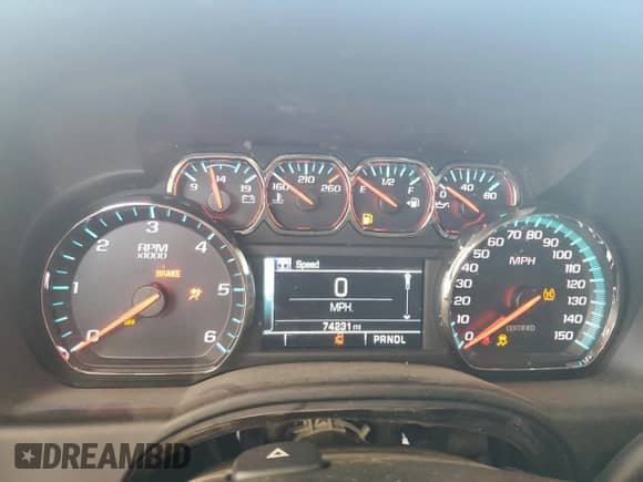 2020 Chevrolet Tahoe Commercial with VIN 1GNSKDEC6LR169136, listed as a Copart auction lot 70102885 with 74,231 mi miles and Clean title. Bid and sale history available at DreamBid. Image 9.