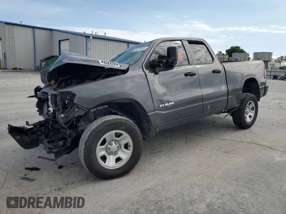 2020 Ram 1500 Tradesman with VIN 1C6RRECT3LN179620, listed as a Copart auction lot 58018845 with 52,379 mi miles and Salvage title. Bid and sale history available at DreamBid. Image 1.