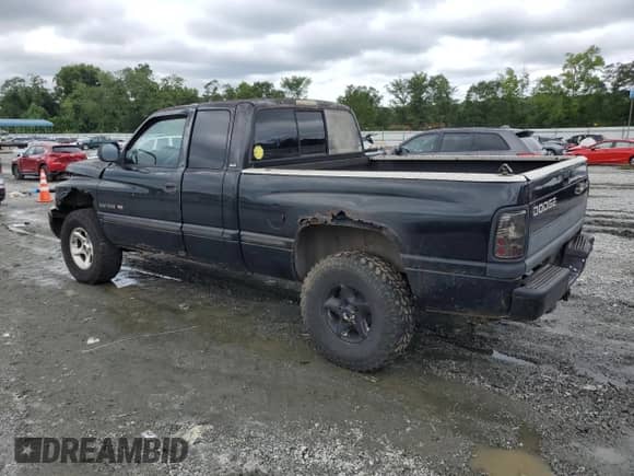 1999 Dodge 1500 with VIN 3B7HF13Y0XG208572, listed as a Copart auction lot 67921755 with 189,037 mi miles and Salvage title. Bid and sale history available at DreamBid. Image 2.
