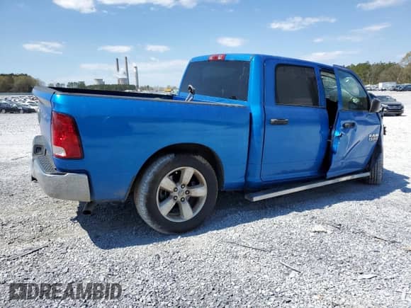 2022 Ram 1500 Tradesman with VIN 3C6RR6KGXNG210724, listed as a Copart auction lot 50261745 with Not provided miles and Salvage title. Bid and sale history available at DreamBid. Image 3.