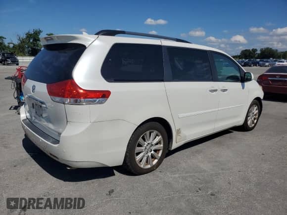 2012 Toyota Sienna XLE AAS with VIN 5TDYK3DC8CS190893, listed as a Copart auction lot 89573505 with 145,575 mi miles and Salvage title. Bid and sale history available at DreamBid. Image 3.
