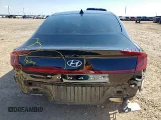 2022 Hyundai Sonata SEL z VIN KMHL64JA2NA216942, wystawiony jako Copart lot #80838985 z przebiegiem 34 826 mil mil oraz Szkoda całkowita • Salvage title. Historia ofert i sprzedaży dostępna na DreamBid. Obrazek 6.