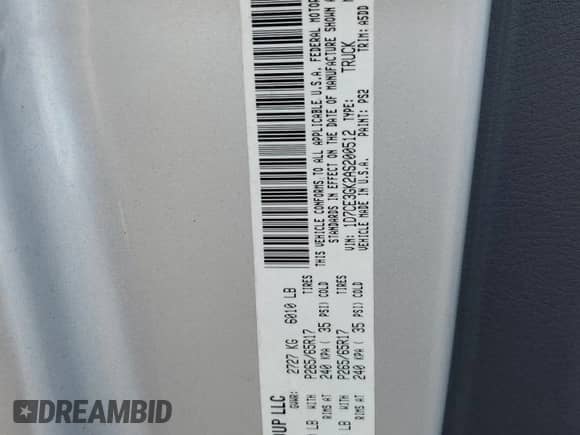 2010 Dodge Dakota Bighorn/Lonestar z VIN 1D7CE3GK2AS200512, wystawiony jako Copart lot #72061585 z przebiegiem 146 303 mil mil oraz Szkoda całkowita • Salvage title. Historia ofert i sprzedaży dostępna na DreamBid. Obrazek 12.