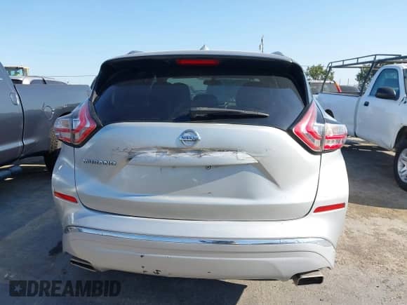 2016 Nissan Murano S with VIN 5N1AZ2MG4GN108448, listed as a IAAI auction lot 42979572 with 107,556 mi miles and . Bid and sale history available at DreamBid. Image 16.
