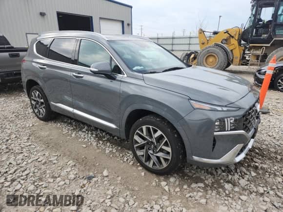 2022 Hyundai Santa Fe Calligraphy с VIN 5NMS5DAL0NH403879, выставлен на аукционе Copart как лот 59220235 с пробегом 35 536 миль миль и Списание • Salvage title. История ставок и продаж доступна на DreamBid. Изображение 4.