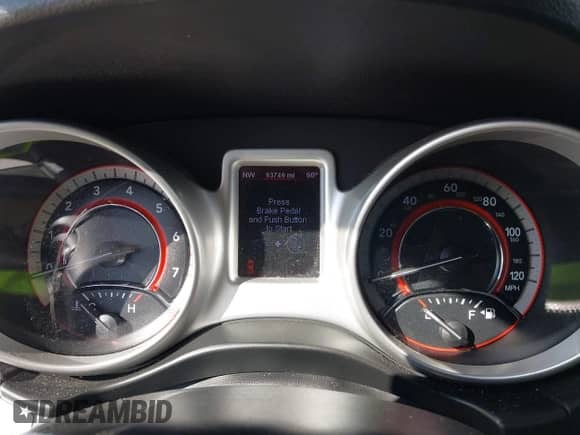 2012 Dodge Journey Crew with VIN 3C4PDCDG9CT238769, listed as a IAAI auction lot 43501723 with 93,749 mi miles and . Bid and sale history available at DreamBid. Image 7.