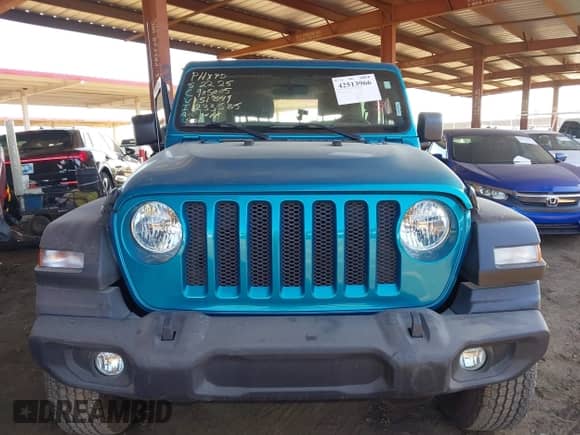 2020 Jeep Wrangler Sport S with VIN 1C4GJXAG1LW151849, listed as a IAAI auction lot 42513966 with 87,269 mi miles and . Bid and sale history available at DreamBid. Image 12.