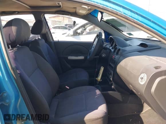 2006 Chevrolet Aveo LT with VIN KL1TG66696B650571, listed as a IAAI auction lot 41443167 with 166,087 mi miles and . Bid and sale history available at DreamBid. Image 5.