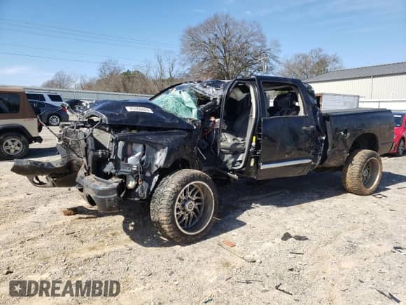 2007 Dodge RAM with VIN 3D3MX39A47G837597, listed as a Copart auction lot 45260424 with Not provided miles and Salvage title. Bid and sale history available at DreamBid. Image 1.