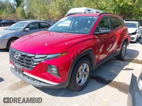 2023 Hyundai Tucson SEL with VIN 5NMJBCAE3PH217157, listed as a IAAI auction lot 43359225 with 85,665 mi miles and . Bid and sale history available at DreamBid. Image 2.