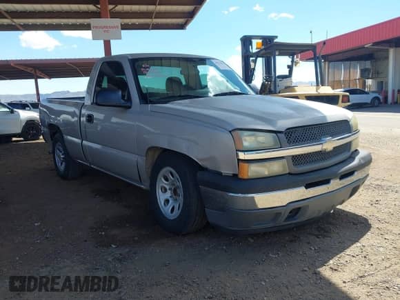 2005 Chevrolet Silverado 1500 Work Truck with VIN 1GCEC14X85Z246758, listed as a IAAI auction lot 43175816 with 199,824 mi miles and . Bid and sale history available at DreamBid. Image 1.
