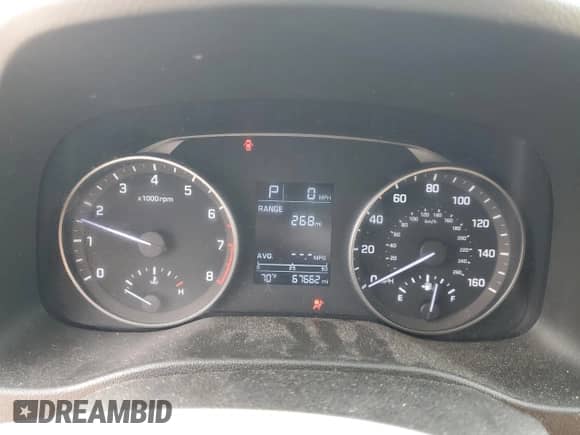 2017 Hyundai Elantra SE with VIN 5NPD74LF6HH177025, listed as a Copart auction lot 82204025 with 67,662 mi miles and Salvage title. Bid and sale history available at DreamBid. Image 9.