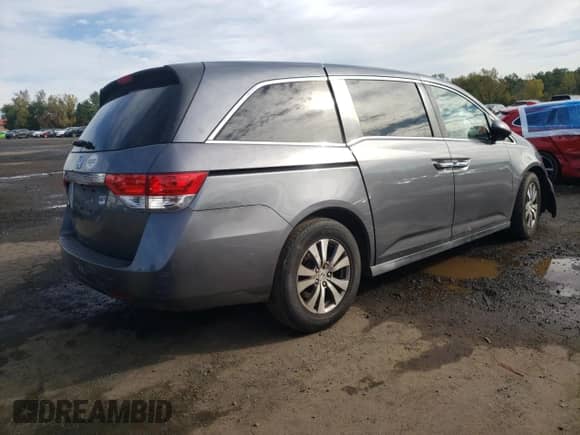 2014 Honda Odyssey EX с VIN 5FNRL5H49EB077588, выставлен на аукционе Copart как лот 81396605 с пробегом 114 776 миль миль и Списание • Salvage title. История ставок и продаж доступна на DreamBid. Изображение 3.