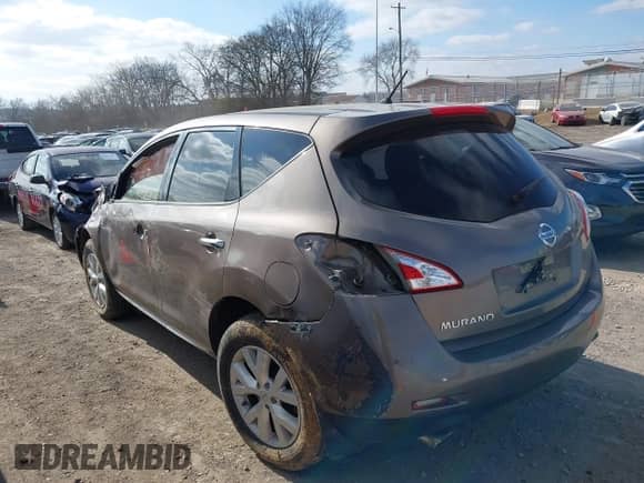 2014 Nissan Murano SV z VIN JN8AZ1MU4EW408491, wystawiony jako IAAI lot #38418086 z przebiegiem 161 373 mil mil oraz . Historia ofert i sprzedaży dostępna na DreamBid. Obrazek 3.