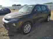 2023 Chevrolet TrailBlazer LS with VIN KL79MNSL6PB201381, listed as a Copart auction lot 58239415 with 401 mi miles and Salvage title. Bid and sale history available at DreamBid. Image 1.