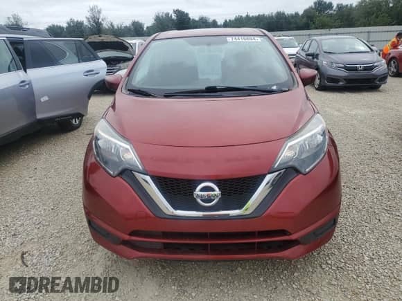 2017 Nissan Note SV with VIN 3N1CE2CP3HL364255, listed as a Copart auction lot 74416694 with Not provided miles and Salvage title. Bid and sale history available at DreamBid. Image 5.