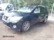 2014 Nissan Pathfinder SV with VIN 5N1AR2MM3EC696129, listed as a IAAI auction lot 42804579 with 113,387 mi miles and . Bid and sale history available at DreamBid. Image 2.