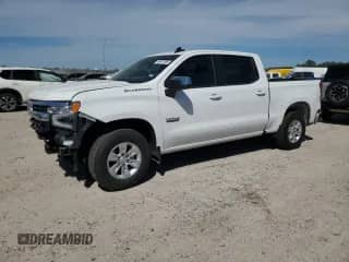2024 Chevrolet Silverado 1500 LT z VIN 3GCPACEK2RG220689, wystawiony jako Copart lot #49417995 z przebiegiem Nie podano mil oraz Szkoda całkowita • Salvage title. Historia ofert i sprzedaży dostępna na DreamBid. Obrazek 1.