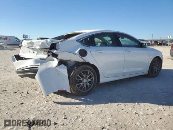 2016 Chrysler 200 LX with VIN 1C3CCCFB9GN171443, listed as a Copart auction lot 81646394 with Not provided miles and Salvage title. Bid and sale history available at DreamBid. Image 3.