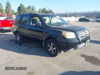 2006 Honda Pilot EX-L z VIN 5FNYF285X6B001714, wystawiony jako IAAI lot #43431275 z przebiegiem 196 451 mil mil oraz . Historia ofert i sprzedaży dostępna na DreamBid. Obrazek 1.