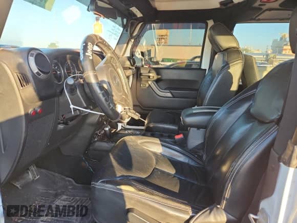 2015 Jeep Wrangler Sport with VIN 1C4AJWAG7FL762748, listed as a Copart auction lot 86132975 with 110,539 mi miles and Salvage title. Bid and sale history available at DreamBid. Image 7.