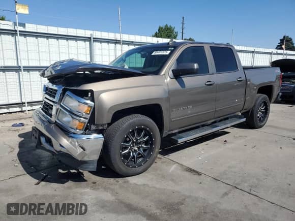 2015 Chevrolet Silverado 1500 LT с VIN 3GCUKREC5FG510545, выставлен на аукционе Copart как лот 68491825 с пробегом 156 231 миль миль и Списание • Salvage title. История ставок и продаж доступна на DreamBid. Изображение 1.