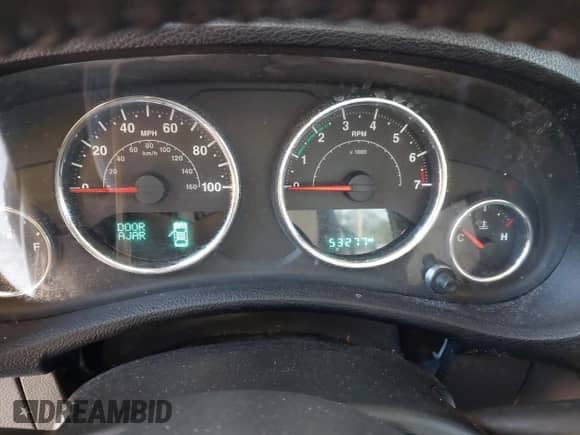 2014 Jeep Wrangler Sahara with VIN 1C4AJWBG6EL304907, listed as a IAAI auction lot 42007310 with 53,277 mi miles and . Bid and sale history available at DreamBid. Image 7.