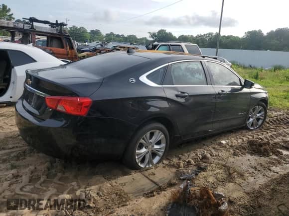 2014 Chevrolet Impala LT with VIN 2G1115SL1E9267434, listed as a Copart auction lot 54539135 with Not provided miles and Salvage title. Bid and sale history available at DreamBid. Image 3.
