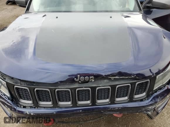 2018 Jeep Compass Trailhawk z VIN 3C4NJDDB3JT417204, wystawiony jako Copart lot #71890115 z przebiegiem 152 858 mil mil oraz Szkoda całkowita • Salvage title. Historia ofert i sprzedaży dostępna na DreamBid. Obrazek 12.
