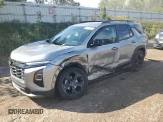2026 Chevrolet Equinox FWD LT с VIN 3GNAXHEG3TL147268, выставлен на аукционе Copart как лот 82142035 с пробегом 1 832 миль миль и На запчасти • Non repairable. История ставок и продаж доступна на DreamBid. Изображение 1.