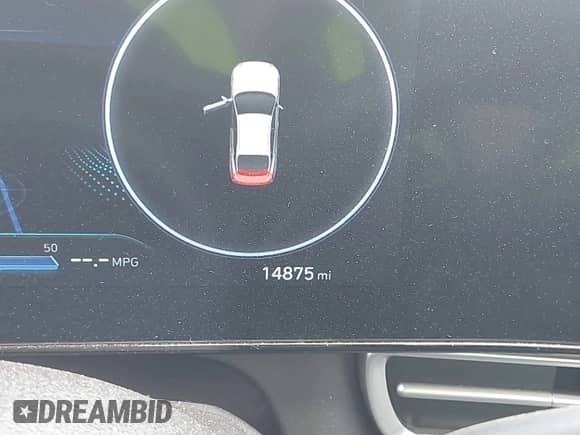 2023 Hyundai Elantra SEL with VIN KMHLS4AG4PU509419, listed as a IAAI auction lot 43026647 with 14,875 mi miles and . Bid and sale history available at DreamBid. Image 16.