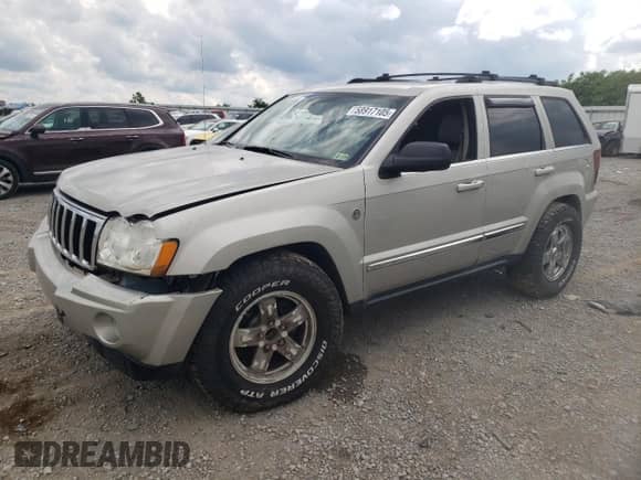 2007 Jeep Grand Cherokee Limited с VIN 1J8HR58M97C660455, выставлен на аукционе Copart как лот 58917105 с пробегом 180 516 миль миль и Списание • Salvage title. История ставок и продаж доступна на DreamBid. Изображение 1.