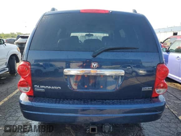 2006 Dodge Durango Limited z VIN 1D8HB58286F153328, wystawiony jako Copart lot #67234105 z przebiegiem 184 957 mil mil oraz Czysty tytuł • Clean title. Historia ofert i sprzedaży dostępna na DreamBid. Obrazek 6.