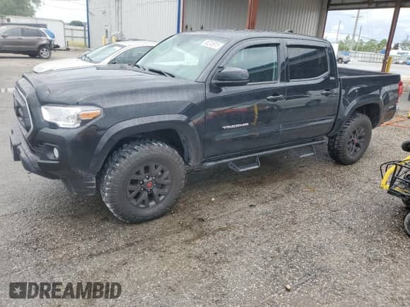 2022 Toyota Tacoma SR with VIN 3TMCZ5AN5NM511508, listed as a Copart auction lot 80245915 with 58,279 mi miles and Salvage title. Bid and sale history available at DreamBid. Image 1.